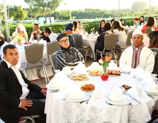 بحضور سفير تركيا.. إفطار رمضاني لذوي الاحتياجات يجمع مغاربة وأتراك