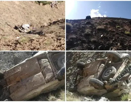 الطرق تواصل حصد الأرواح .. مصرع امرأتين بالطريق بين دمنات وورزازات (صور)