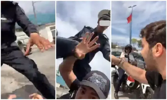 بالفيديو .. شرطي “يضرب” مواطنا بالبيضاء ومديرية الأمن تفتح تحقيقا