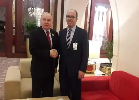 رئيس برلمان أمريكا اللاتينية يدعو بن شماش لإرساء حوار البرلمانات