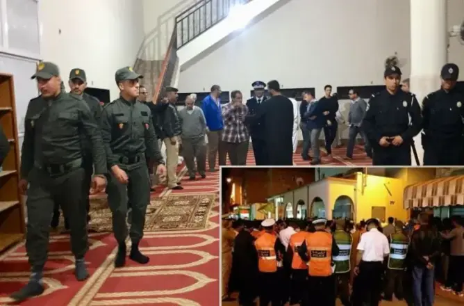 الجماعة تتهم السلطات باقتحام 15 مسجدا لمنع الاعتكاف بمدن الشرق (صور)