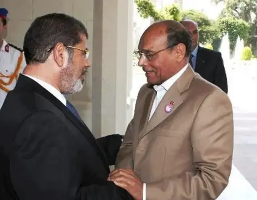 المرزوقي: موقف الغرب من وفاة مرسي وقح.. والرئيس قتل ببطء