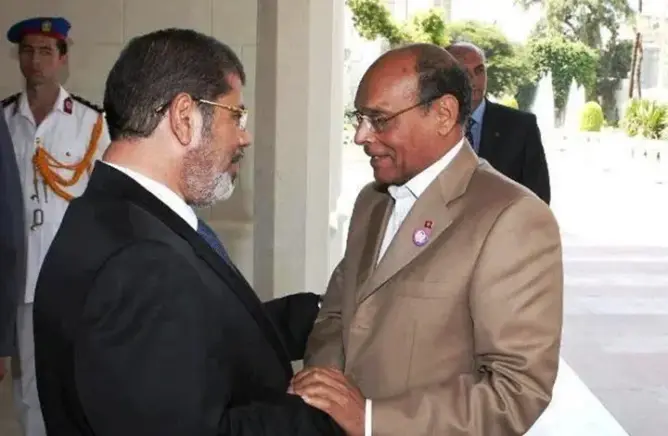 المرزوقي: موقف الغرب من وفاة مرسي وقح.. والرئيس قتل ببطء