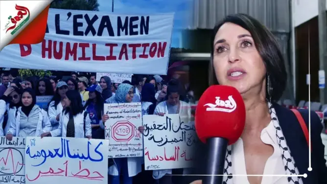منيب تهاجم الحكومة بعد اتهامها للعدل والإحسان بالوقوف وراء طلبة الطب (فيديو)