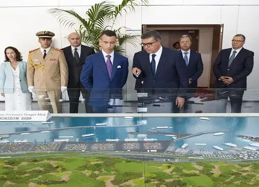 الأمير مولاي الحسن يفتتح ميناء طنجة الأكبر من نوعه بالبحر المتوسط