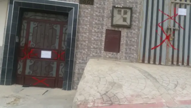 السلطات تشمع منازل لأعضاء العدل والإحسان بتطوان ومراكش والمضيق (صور)