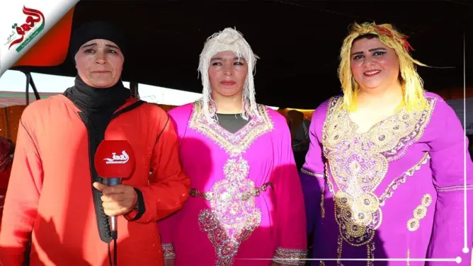 شاهد قصيدة رائعة باللغة الأمازيغية … وأداء قوي من شاعرة بالحاجب (فيديو)