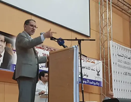 من وجدة.. العثماني يشتكي الاستهداف ويدافع عن حصيلته