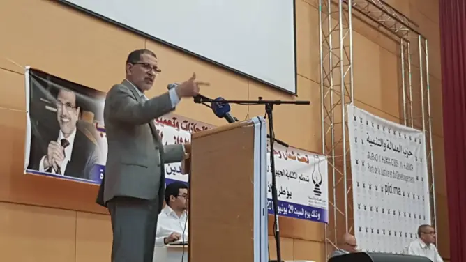 من وجدة.. العثماني يشتكي الاستهداف ويدافع عن حصيلته