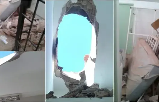 انهيار سقف مشفى بالرباط.. هيئة تدعو للتحقيق في الصفقات المبرمة