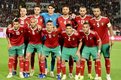 المنتخب المغربي يجري ثاني حصة تدريبية استعدادا للكان