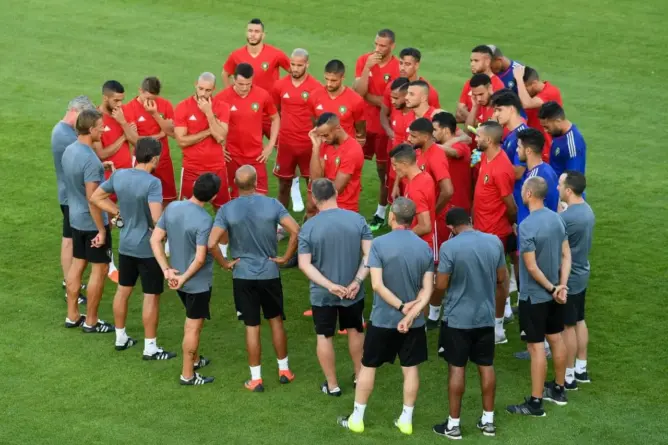 بعد ضمان التأهل .. الأسود يواصلون الاستعداد لمواجهة جنوب إفريقيا