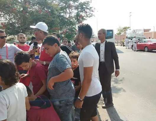 الجماهير المغربية في مصر