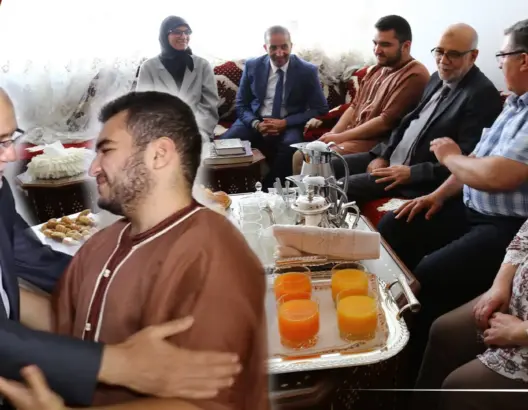 حصل على 19.40 بالباك.. ياسين ينال هدية من مديره ويطمح للقاء الملك (فيديو)