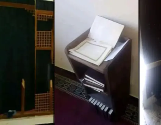 للمرة الثالثة.. مجهولون يمزقون مصاحف ويخربون مسجد الحي الجامعي بالرشيدية(صور)