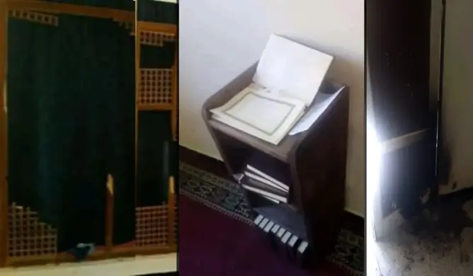 للمرة الثالثة.. مجهولون يمزقون مصاحف ويخربون مسجد الحي الجامعي بالرشيدية(صور)