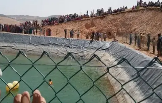 صهريج لتجميع ماء الري