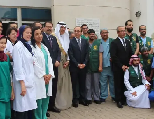 الدكالي والسفير السعودي- حملة طبية