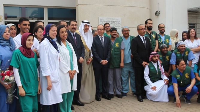 الدكالي والسفير السعودي- حملة طبية
