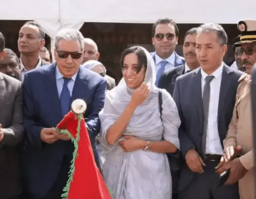 في أول ظهور لها بعد رئاسة “كلميم”.. بوعيدة تزرع أشجار الزيتون