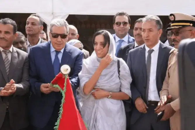 في أول ظهور لها بعد رئاسة “كلميم”.. بوعيدة تزرع أشجار الزيتون