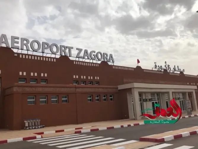 مطار زاكورة يسجل ارتفاعا في حركة المسافرين بنحو 70 بالمائة