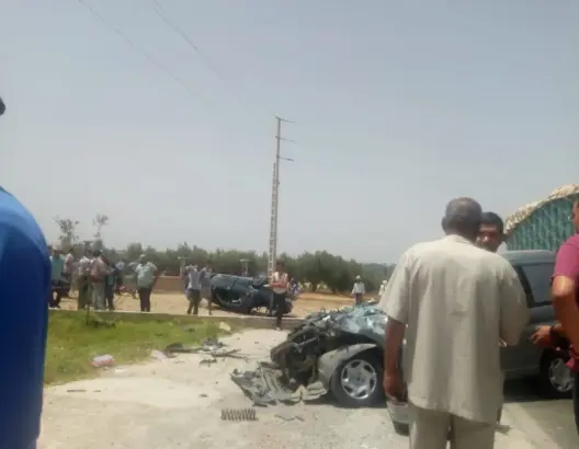 قتيل وجريح في حادثة سير مروعة بين مكناس وبوفكران (صور)