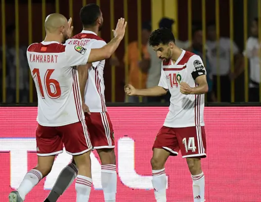 للمرة الثانية .. بوصوفة أفضل لاعب في مباراة الأسود وجنوب إفريقيا