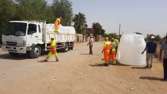 معاناة جماعة مجاورة لمراكش.. 3 سنوات بدون ماء صالح للشرب (صور)