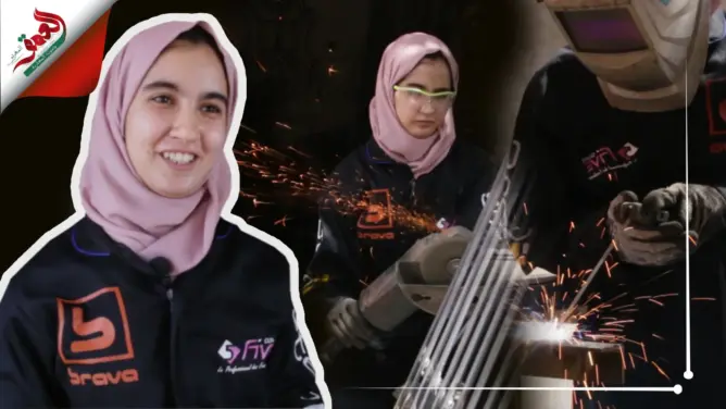 سكينة من شيشاوة.. شابة تقتحم حرفة الحدادة