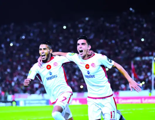 الوداديان السابقان بنشرقي وأوناجم يظهران بنادي الزمالك (صور)