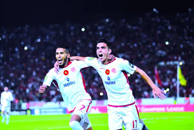 الوداديان السابقان بنشرقي وأوناجم يظهران بنادي الزمالك (صور)