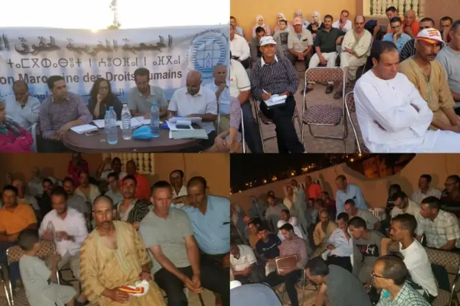 الـAMDH تجدد مكتبها بسوق السبت