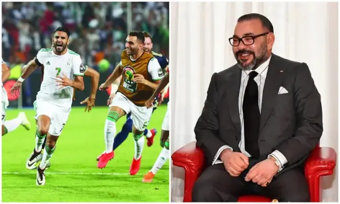 الملك: فخورون بالتتويج المستحق للمنتخب الجزائري وهو فوز للمغرب أيضا