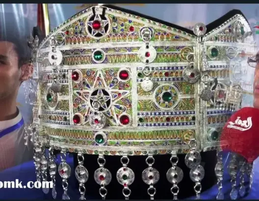 عرض أكبر “مْضْمَّة”من الفضة الخالصة في العالم بتيزنيت (فيديو)