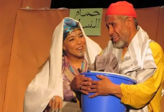مسرحية “حمان أ حمان” تحتفي بالموروث الملحوني