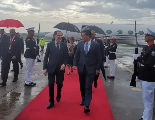 العثماني ممثلا للملك في حفل تنصيب رئيس بنما