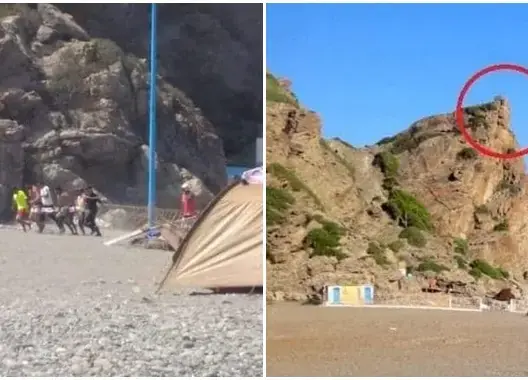 أراد التقاط صورة.. سقوط من فوق صخرة ينهي حياة شاب بواد لاو