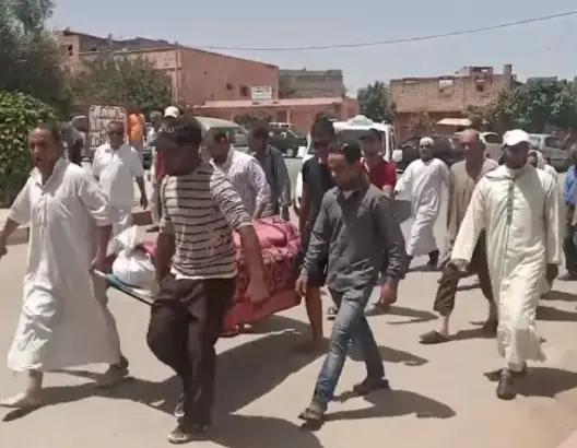ترك زوجة و4 أبناء بلا معيل.. أزيلال تودع الإمام ضحية حادثة العيد