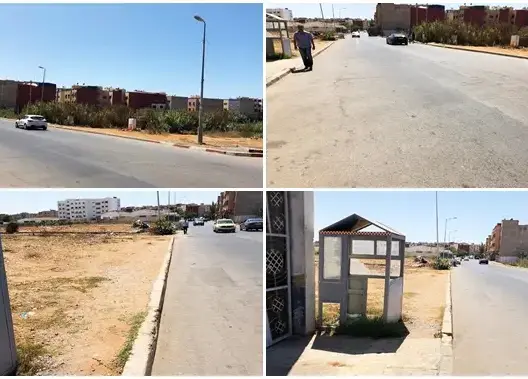 مع الدخول المدرسي.. طريق بلا رصيف تهدد حياة تلاميذ 5 مدارس بسلا (صور)