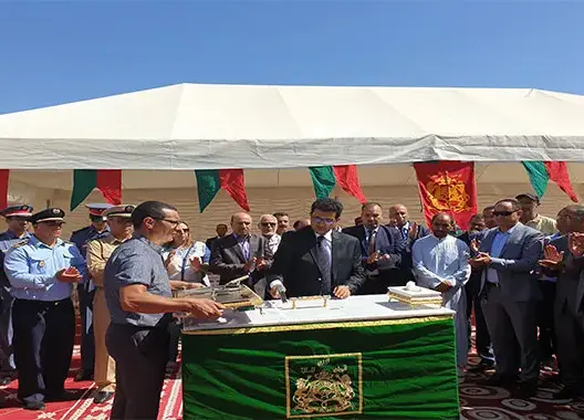 تدشين ووضع حجر الأساس لمشروعين اجتماعيين بإقليم تاونات