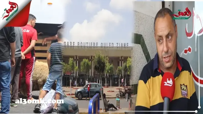 محطة “ولاد زيان” قبل عيد الأضحى .. فوضى وأكباش داخل الحافلات (فيديو)