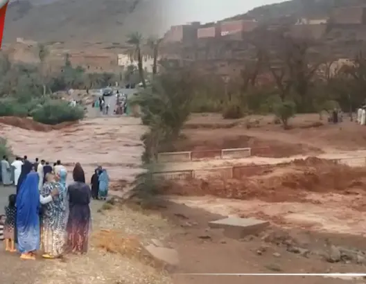 عاصفة رعدية قوية تقتل طفلة بأم الربيع نواحي خنيفرة
