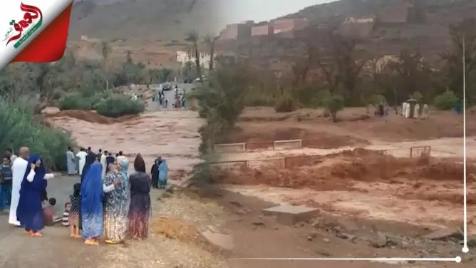 عاصفة رعدية قوية تقتل طفلة بأم الربيع نواحي خنيفرة