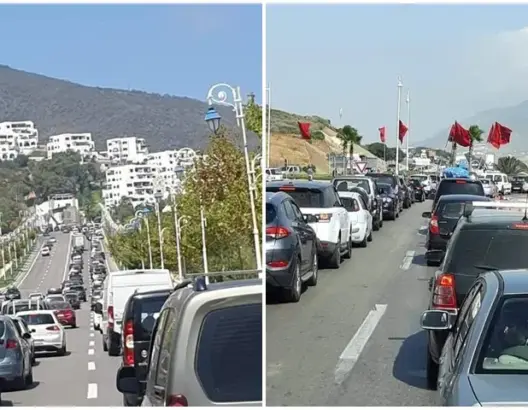 لكيلومترات طويلة.. “الاكتظاظ” يتسبب في اختناقات مرورية حادة بمدن الشمال