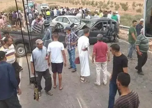 حادثة سير تودي بحياة سيدة ضواحي الفقيه بنصالح