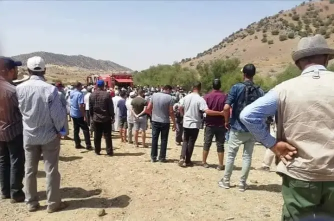في ثاني أيام العيد…. مصرع شقيقان غرقا ببئر بخنيفرة (صور)