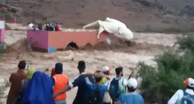 أغلب قتلى فاجعة تارودانت مسنون .. وفرق البحث تعثر على مفقود (فيديو)