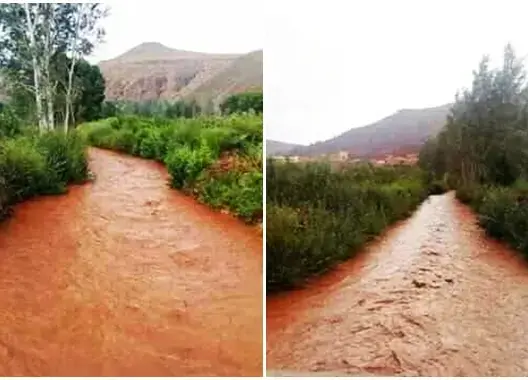 سيول جارفة تقتل أحد الرحل بمنطقة “أمسمرير” نواحي تنغير