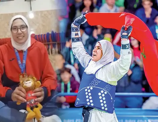بعد تتويجها بالذهبية.. أبو فارس:الحجاب ليس عائقا في المسار الرياضي
